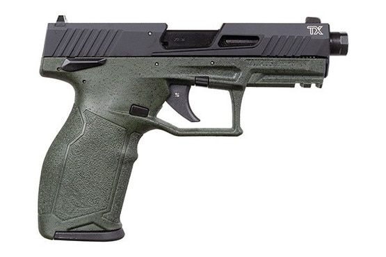Taurus TX22 G2 .22LR Rimfire Pistol has a polymer frame